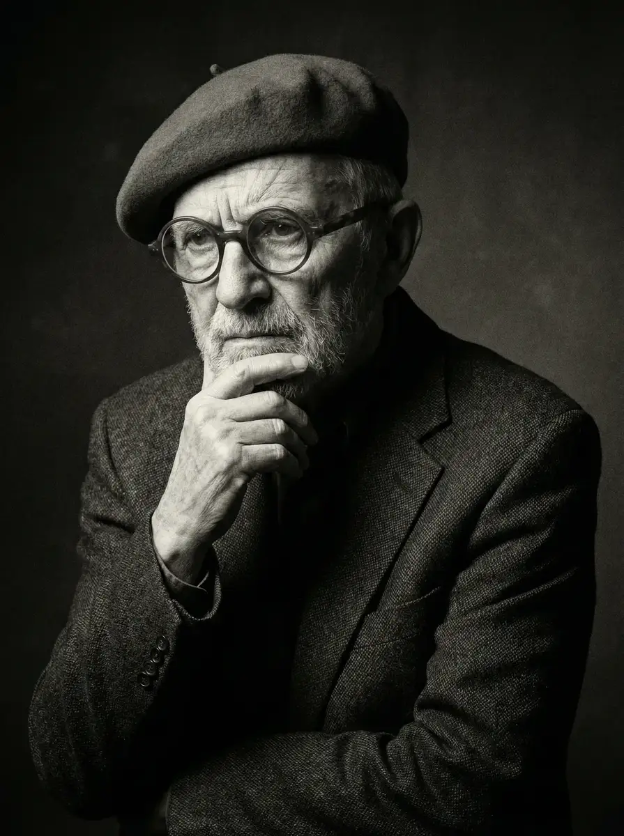 电影导演黑白肖像 - 今日致敬的 桃乃木 领域先驱